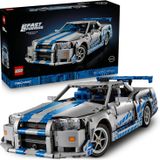 Lego 42210 Technic Daha Hızlı Daha Öfkeli Nissan Skyline GT-R R34 Araba