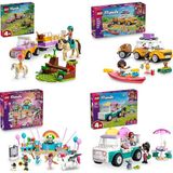Lego 42634 + 42659 + 42661 + 42644 Friends Seti 412