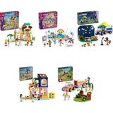 Lego 42650 + 42661 + 42603 + 42614 + 42634 Friends Seti 636