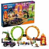 Lego 60339 City 598 Parça Çift Çemberli Gösteri Arenası
