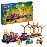 Lego 60357 479 Parça City Gösteri Kamyonu ve Ateş Çemberi Yarışması