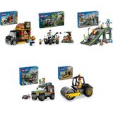 Lego 60404 + 60426 + 60460 + 60447 + 60401 City Seti 687