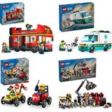 Lego 60407 + 60451 + 60458 + 60472 City Seti 536