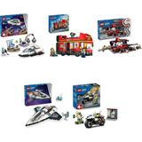 Lego 60429 + 60407 + 60443 + 60430 + 60455 City Seti 640