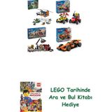 Lego 60437 + 60458 + 60472 + 60442 City Seti 545
