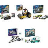 Lego 60455 + 60401 + 60415 + 60430 + 60451 City Seti 754