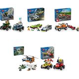 Lego 60459 + 60415 + 60435 + 60437 + 60458 City Seti 762