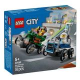 Lego 60459 City Uçak Hastane Yatağına Karşı Yarış Arabası