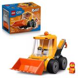 Lego 60483 City Araçlar İnşaat Yükleyicisi 61 Parça Yapım Seti