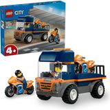 Lego 60491 City Motosiklet Taşıyıcı 4+ Yaş 88 Parça