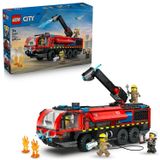 Lego 60499 Havaalanı İtfaiye Kamyonu 691 Parça Yapım Seti