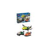 Lego 60505 Uçak Servis Kamyonu ve Hoverkraft Karışımı 990 Parça Yapım Seti
