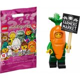 LEGO 71037 Seri 24 Minifigür 4. Carrot Mascot