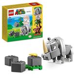 Lego 71420 106 Parça Super Mario Gergedan Rambi Ek Macera Seti