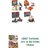 Lego 71804 + 71823 + 71838 + 71848 Ninjago Seti 290