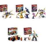 Lego 71833 + 71804 + 71807 + 71780 + 71827 Ninjago Seti 305