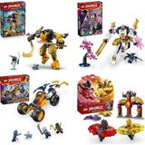 Lego 71839 + 71807 + 71811 + 71826 Ninjago Seti 205