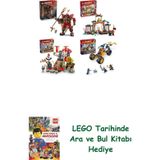Lego 71846 + 71831 + 71818 + 71811 Ninjago Seti 204