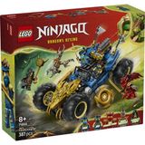 Lego 71856 Ninjago Jay'in Dönüşen Arabası 387 Parça Yapım Seti