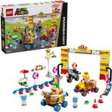 Lego 72036 823 Parça Super Mario Mario Kart Baby Peach ve Grand Prix Seti