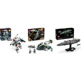 Lego 75390 + 75433 + 75405 Star Wars Seti 265