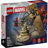 Lego 76334 Marvel Efsanevi Savaş Örümcek Adam Kum Adama Karşı