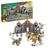 Lego 76961 Jurassic World Ziyaretci Merkezi: T. Rex ve Raptor Saldirisi