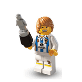 Lego 8804 Seri 4 Minifigür - Soccer Player