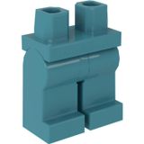 LEGO Aksesuar Custom Minifigür Minifigure Legs Bacak Tek Renk Turkuaz Pantolon 1 Adet
