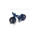 Lego Aksesuar Custom Moc Minifigür Minifigure Bicycle Lacivert Dağ Bisiklet Gümüş Jant