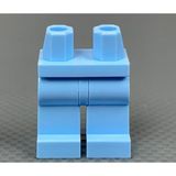LEGO Aksesuar Moc Custom Minifigür Minifigure Legs Bacak Tek Renk Açık Mavi Pantolon 1 Adet