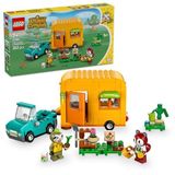 Lego Animal Crossing 77054 263 Parça Leif Karavan ve Bahçe Dükkanı