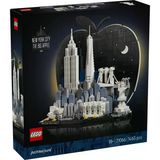 Lego Architecture 21066 New York City Büyük Elma 18+ Yaş 1465 Parça