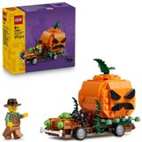 LEGO Bal Kabağı Kamyoneti 40822 – 8 Yaş ve Üzeri Çocuklar için Cadılar Bayramı Ruhunu Yansıtan El Sanatları Oyuncak Yapım Seti, Mevsimlik Dekorları Sevenlere Hediye Fikri (194 Parça)