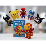 Lego Big Pixel Bricks 3D Demir Adam Büyük Boy Yapım Seti Dekoratif Koleksiyon Figürü