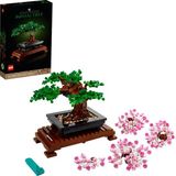 LEGO® Botanicals Bonsai Agaci 10281 – Yetiskinler için Degistirilebilir Parçalar Içeren Yapay Çiçek Modeli Yapim Seti (878 Parça)