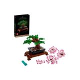 LEGO ® Botanicals Bonsai Ağacı 10281 – Yetişkinler için Yapay Çiçek Modeli Yapım Seti (878 Parça)