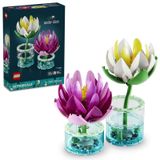 LEGO® Botanicals Nilüferler 11511 - 9 Yaş ve Üzeri Çocuklar için 2 Nilüfer İçeren Yaratıcı Oyuncak Yapım Seti (259 Parça)