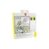 LEGO ® Boyama ve LEGO Seti - Botanik Serisi LEGO Bricks ve Keçeli Kalemler Seti (53870)