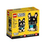Lego BrickHeadz 40544 Fransız Bulldog ve Köpek Seti