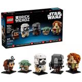 Lego Brickheadz The Mandalorian And Grogu: Allies & Villains 40856