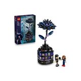 LEGO ® Çarşamba Siyah Dahlia Çiçeği Cadılar Bayramı Hediyesi, Yapay Bitki Oda Dekoru 76784