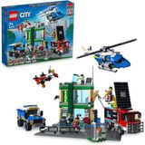 Lego® City Bankada Polis Takibi 60317-7 Yaş Ve Üzeri Çocuklar Için Çok Modelli Hırsız-Polis Oyuncak