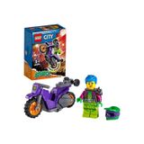 LEGO City Gösteri Motosikleti 60296 - Havalı, Volanlı Gösteri Motosikleti Oyuncak Yapım Seti (14 Par