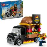 Lego® City Hamburger Kamyonu - 5 Yaş ve Üzeri Için Yaratıcı Oyuncak Yapım Seti (194 Parça)