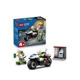 Lego City Polis Motosikleti Takibi 65 Parça 4+ Yaş Yapı Oyuncağı 60455