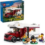 LEGO City Tatil Macera Karavanı 60454-6 Yaş ve Üzeri Çocuklar Için Yaratıcı Oyuncak Yapım Se - Çok Renkli