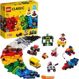 Lego Classic 11014 Yapım Parçaları ve Tekerlekler