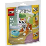 Lego Creator 30714 3'ü 1 Arada Turuncu Kedi