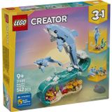 LEGO Creator 31385 Deniz Hayvanları: Güzel Yunuslar 9+ Yaş 542 Parça